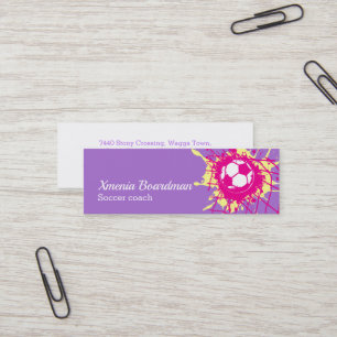Cartes de visite femelles professionnels