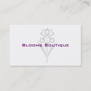 Cartes de visite Floral Designer