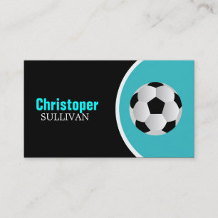 Cartes de visite frais de ballon de football