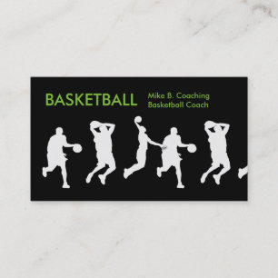 Cartes de visite frais de basket-ball