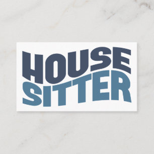 Cartes de visite House Sitter