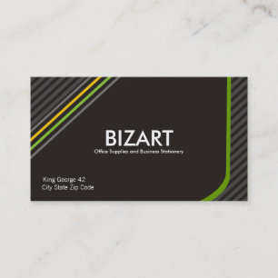 Cartes de visite impressionnants
