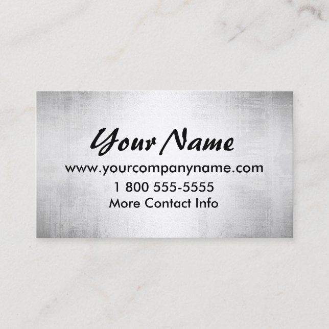 Cartes de visite indestructibles de sembler en (Devant)