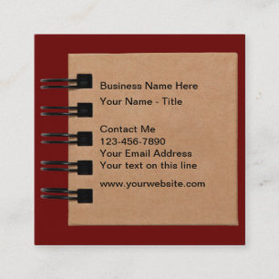 Cartes de visite journalistes uniques