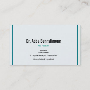Cartes de visite lignes
