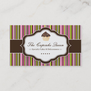 Cartes de visite lunatiques de boulangerie