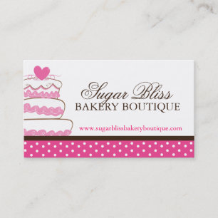 Cartes de visite lunatiques de boulangerie