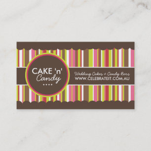 Cartes de visite lunatiques de boulangerie