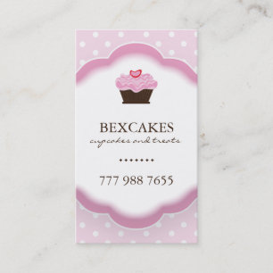 Cartes de visite lunatiques de boulangerie