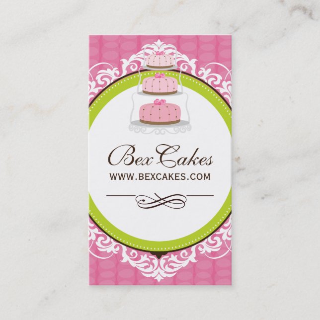 Cartes de visite lunatiques de boulangerie (Devant)