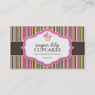 Cartes de visite lunatiques de boulangerie