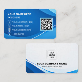 Cartes de visite Luxe moderne Marque d'entreprise