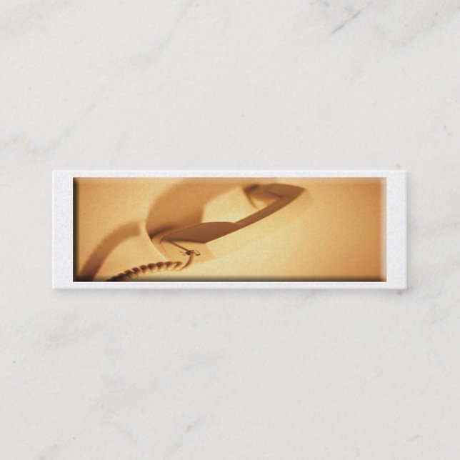 cartes de visite maigres : (Devant)