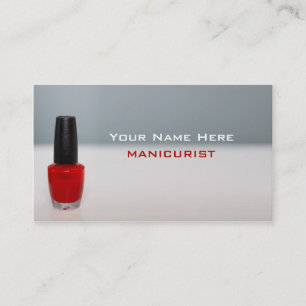 Cartes de visite manicuristes