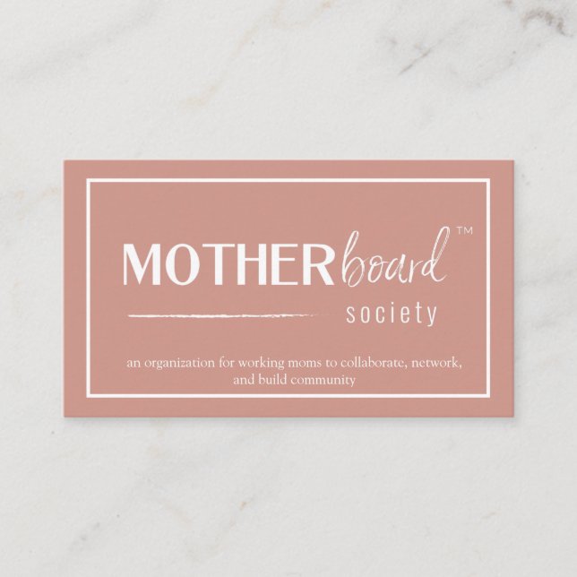 Cartes de visite MBS (Devant)