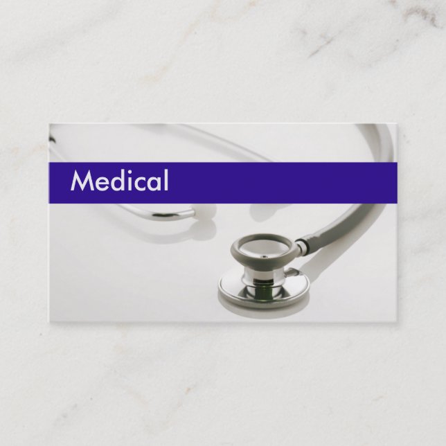 Cartes de visite Médicale (Devant)