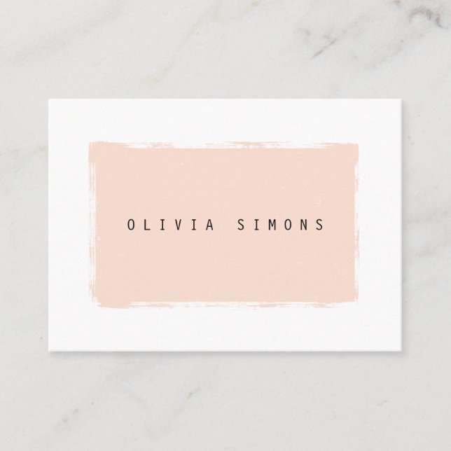 Cartes de visite minimalistes (Devant)