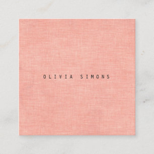 Cartes de visite minimalistes