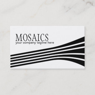 Cartes de visite modernes