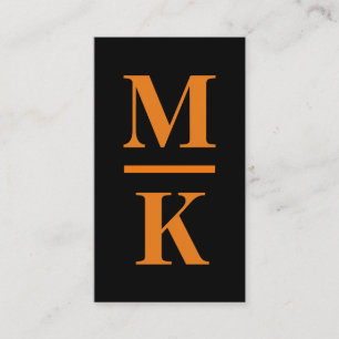 Cartes de visite modernes audacieux