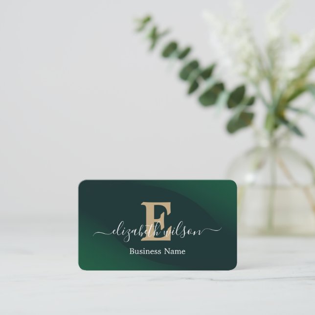 Cartes de visite modernes élégantes avec QR code p (Debout devant)