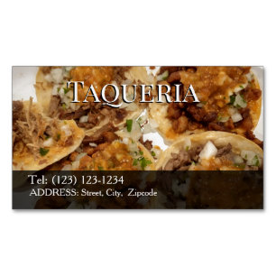 cartes de visite modifiables hamburgers