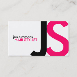 Cartes de visite monogrammes