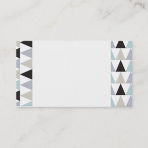 Cartes de visite motif multi-diamants