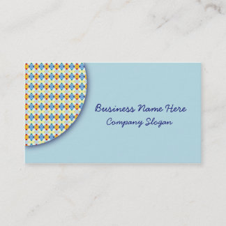 Cartes de visite Motif triangle