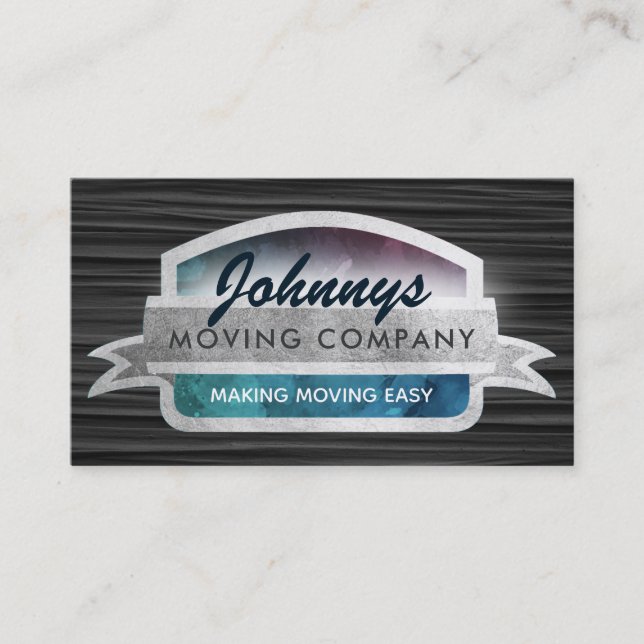 Cartes de visite Movers Slogans (Devant)