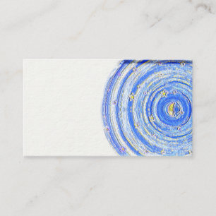 Cartes de visite mystiques psychiques de symbole