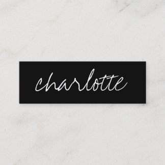 Cartes de visite nommés