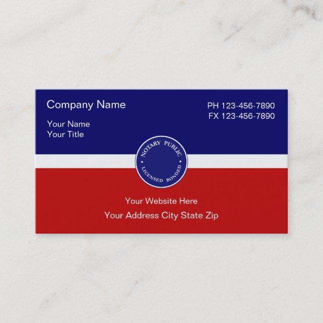 Cartes de visite notaires (Devant)