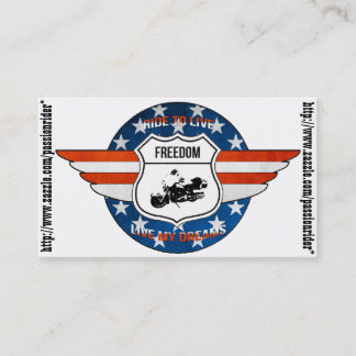 Cartes de visite PassionRider