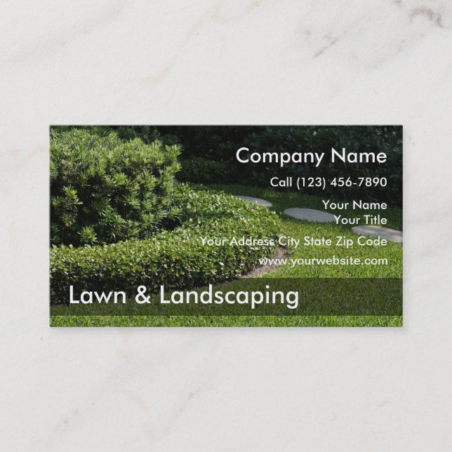 Cartes de visite paysagers (Devant)