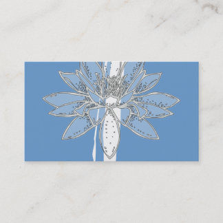 Cartes de visite personnalisables d'art de Lotus