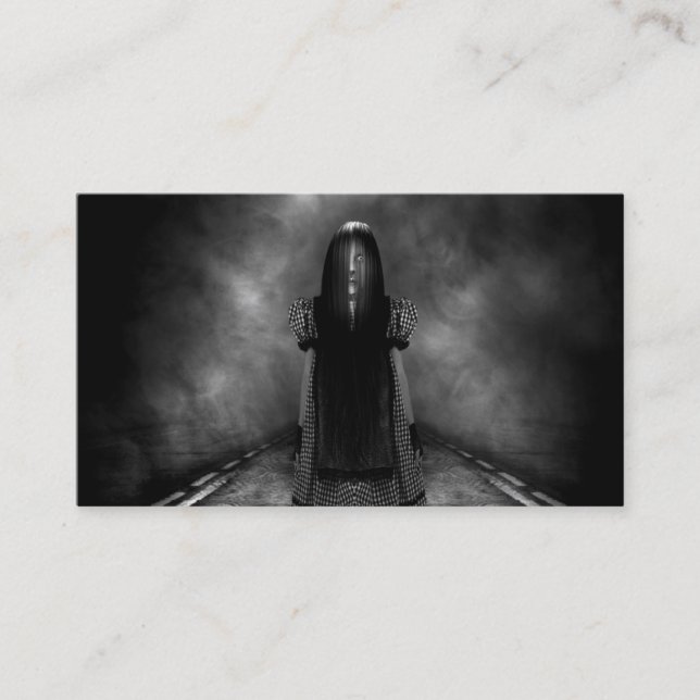 Cartes de visite personnalisables de Halloween de (Devant)