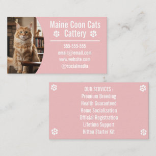 Cartes de visite personnalisables pour élevage de 