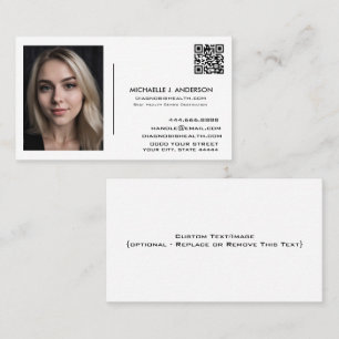 Cartes de visite personnalisées avec photo rapide