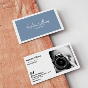 Cartes de visite personnalisées minimalistes éléga