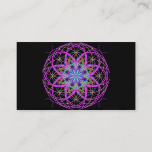Cartes de visite personnalisés, Kaleidoscope Manda