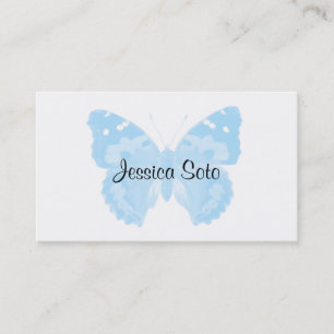 Cartes de visite personnalisés par papillon de