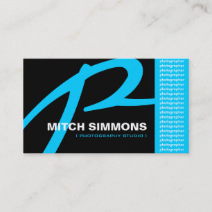 Cartes de visite photographes de monogramme