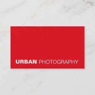 cartes de visite > photographie urbaine [rouge]
