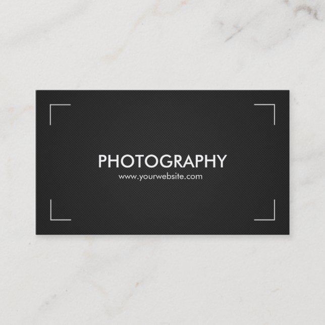 Cartes de visite photographiques en noir et blanc (Devant)