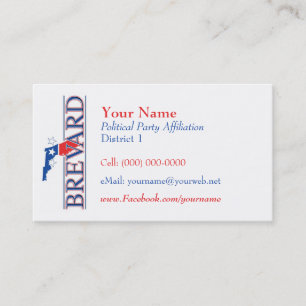 Cartes de visite politiques - Brevard Cie. la