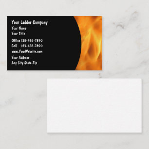 Cartes de visite pompiers