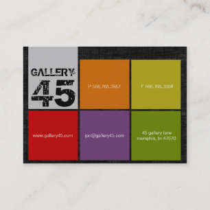 Cartes de visite potelés de la galerie 45