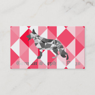 Cartes de visite pour chien de berger