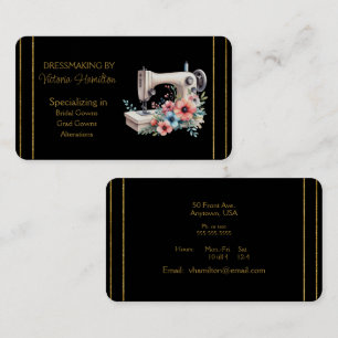 Cartes de visite pour couturière Robes de mariée R